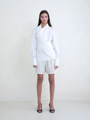 Leandra Shirt, White