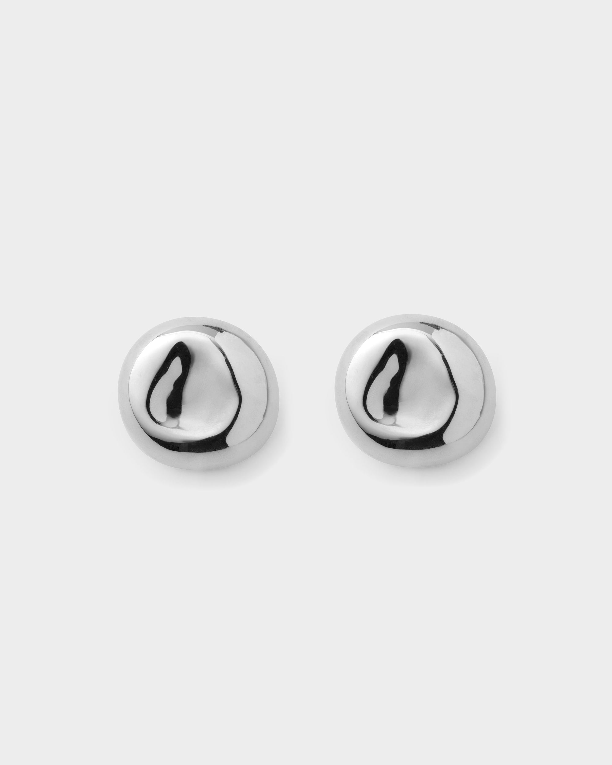 Lija Earrings, Silver