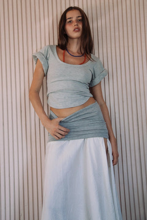 Mari Skirt, Heather Grey