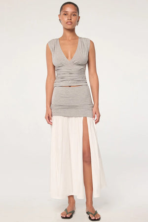 Mari Skirt, Heather Grey