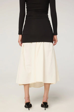 Mari Skirt, Black/Off White