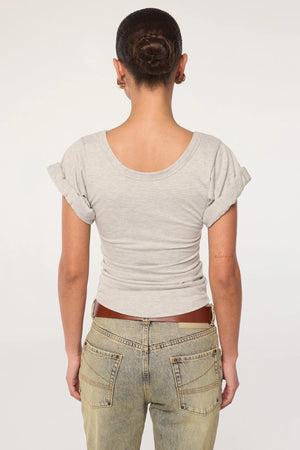 Maya T Shirt, Heather Grey