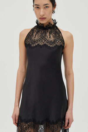 Poetry Lace Drawn in Maxi, Smoke