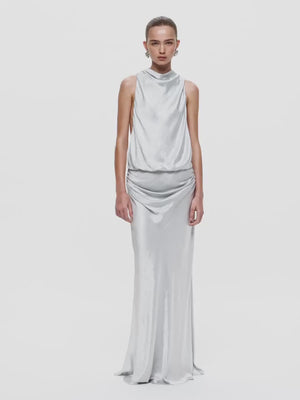 Juna Maxi Dress, Silver