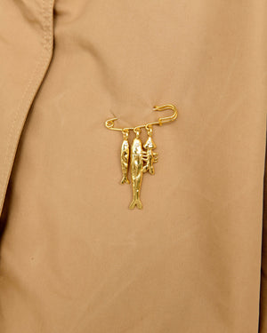 Sardine Brooch