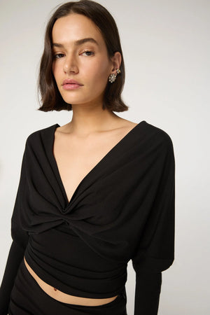 Selvie Top, Black
