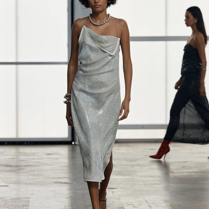 Solace Sequin Midi Dress, Time Past