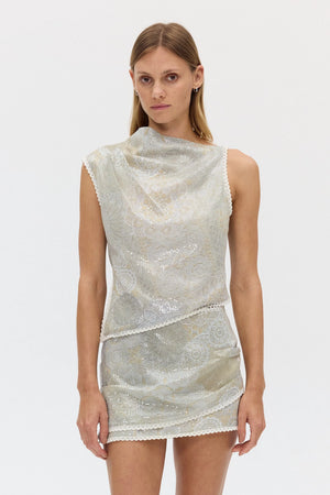 Solace Tucked Tank Top, Time Past