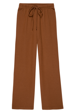 Thermal Wide Leg, Cocoa
