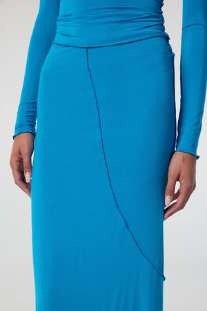 Vana Skirt, Electric Turquoise