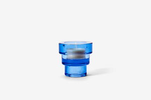 Terrace Candle Holder, Blue