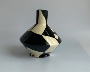 Napoli Vase Hand Painted, Psychomagic 24 cm tall