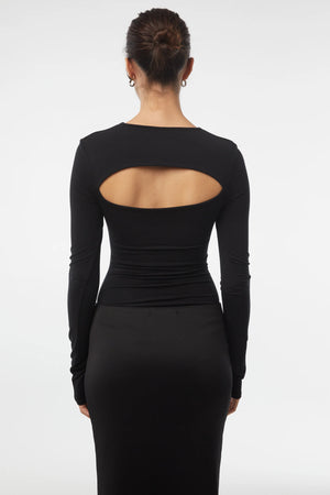 Cerys Bodysuit, Black