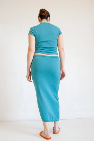 Costa Skirt, Ozone Blue