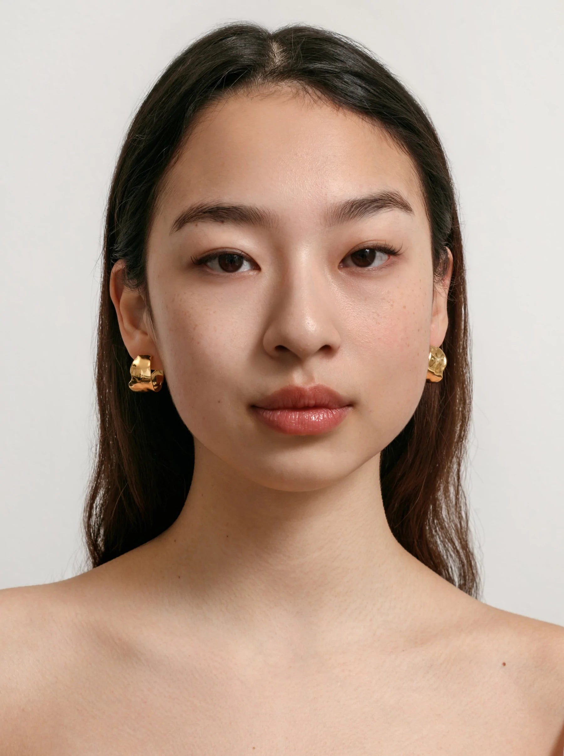 Ciara Hoops in Gold