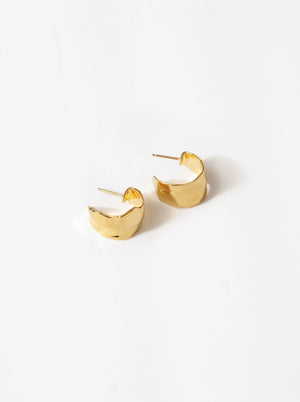 Ciara Hoops in Gold