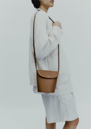 Mini Bucket Bag, Camel